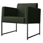 Poltrona Sara Suede Verde