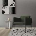 Poltrona Sara Suede Verde