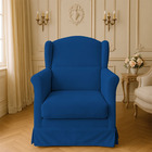 Poltrona Serena Amamentação Balanço E Puff Marinho