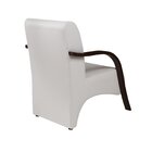 Poltrona Sevilha Braço Madeira Cadeira Decorativa Recepção Es