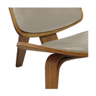 Poltrona Shell Corano Bege - Doce Sonho Móveis