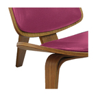 Poltrona Shell Corano Pink - Doce Sonho Móveis