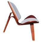 Poltrona Shell Corino Cinza D'rossi