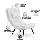 Poltrona Sher Corano Pés Palito De Ferro D03 - D'rossi - Bran