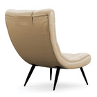 Poltrona Sher Facto Pés Palito De Ferro D03 - D'rossi - Bege