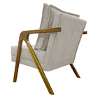 Poltrona Shine Decorativa Reforçada Para Sala Escritório Rece