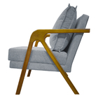 Poltrona Shine Decorativa Reforçada Para Sala Escritório Rece