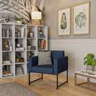 Poltrona Simone Azul Marinho