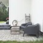 Poltrona Skarpo Jardim Cinza