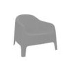 Poltrona Skarpo Jardim Cinza