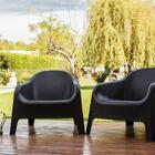 Poltrona Skarpo Preta Kit Com 2