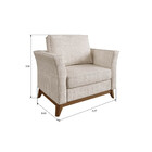 Poltrona Sofá 1 Lugar Vinkel Casa Das Pedras