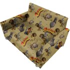 Poltrona Sofa Dois Lugares Infantil Dino Reforçada Quarto Sal