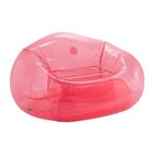 Poltrona Sofá Inflável Beanless Individual Intex Rosa