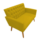 Poltrona Sofá Namoradeira  Suede Sala De Estar Promoção Relâm