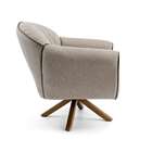 Poltrona Sofia Tressê Cinza Claro