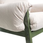 Poltrona Soft Harmonia Verde Oliva/ Areia