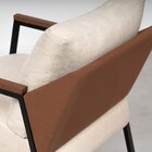 Poltrona Soho Cabecasa Madeiraoriginals Bege/caramelo