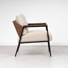 Poltrona Soho Cabecasa Madeiraoriginals Bege/marrom