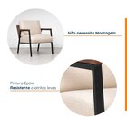 Poltrona Soho Cabecasa Madeiraoriginals Bege/marrom