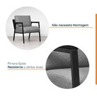 Poltrona Soho Cabecasa Madeiraoriginals Cinza/preto