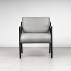 Poltrona Soho Cabecasa Madeiraoriginals Cinza/preto