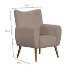 Poltrona Sol E Mar Nude