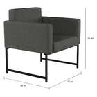 Poltrona Sônia Grafite