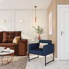 Poltrona Sophie Azul Marinho