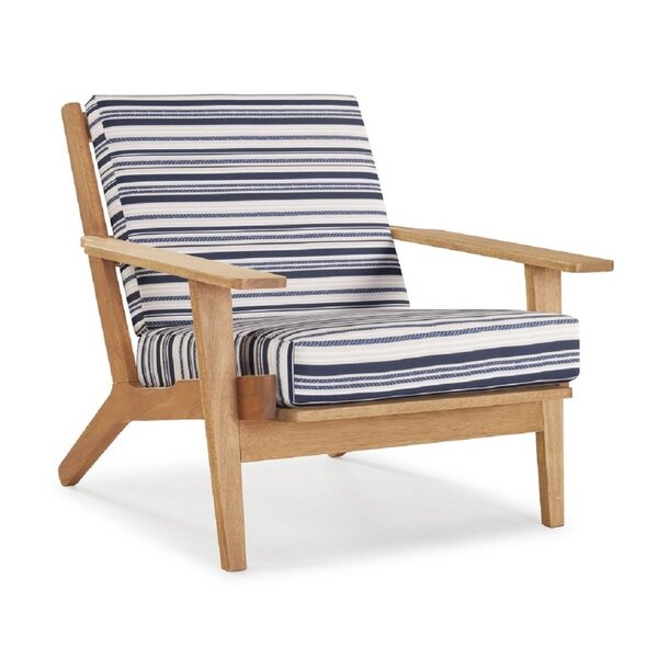 Poltrona Stain Acquablock Lótus Listrado/jatobá