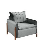 Poltrona Star127  Estofados Linho Cinza