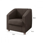 Poltrona Status Veludo D26 Estofados Liberati