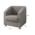 Poltrona Status Veludo D26 Estofados Liberati