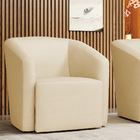 Poltrona Stella Max Veludo Luxo Base Giratória - D'rossi - A1