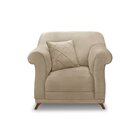 Poltrona Suede Arras Dourado