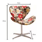 Poltrona Swan Base Giratória 01 Lugar Estampa001 Home Decor
