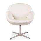 Poltrona Swan Revestida Branco