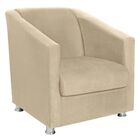 Poltrona Tilla Suede Bege