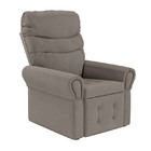 Poltrona Tracker - Matrix - Marrom Claro