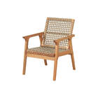 Poltrona Trama - Jatobá E Corda Rami - Meu Móvel De Madeira