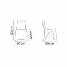 Poltrona Tramontina Aloa Em Polietileno Concreto