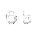 Poltrona Tramontina Aloa Em Polietileno Preto