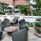 Poltrona Tramontina Oca Em Polietileno Grafite