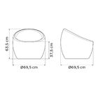 Poltrona Tramontina Oca Em Polietileno Grafite