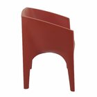 Poltrona Tramontina Paco Polietileno Laranja Caqui