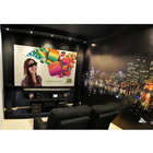 Poltrona Tripla Reclinável Para Cinema Jetta Mx9 Corano Marro