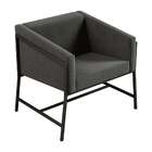 Poltrona Truman Suede Grafite