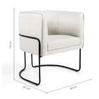 Poltrona Unique Ii Creme