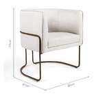 Poltrona Unique V Creme