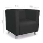 Poltrona Urbano Preto